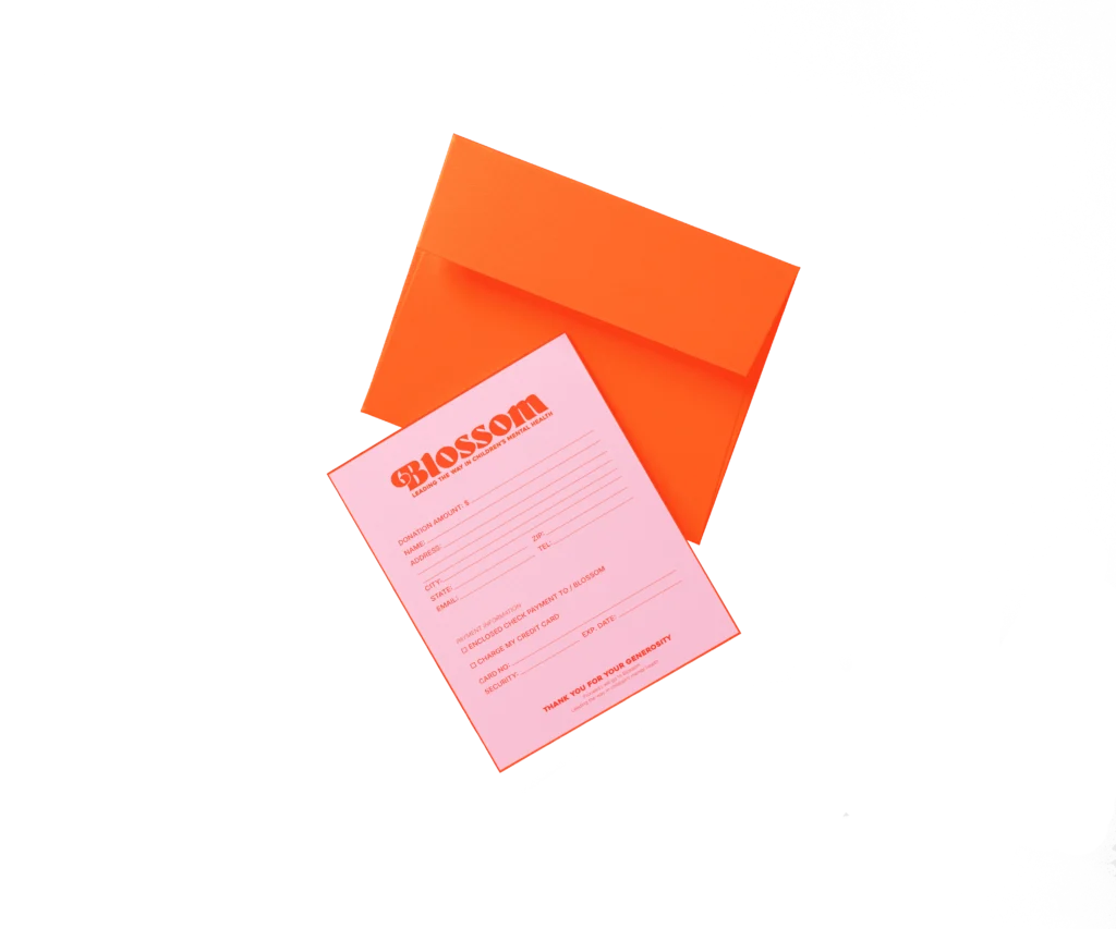 Blossom Donation letter