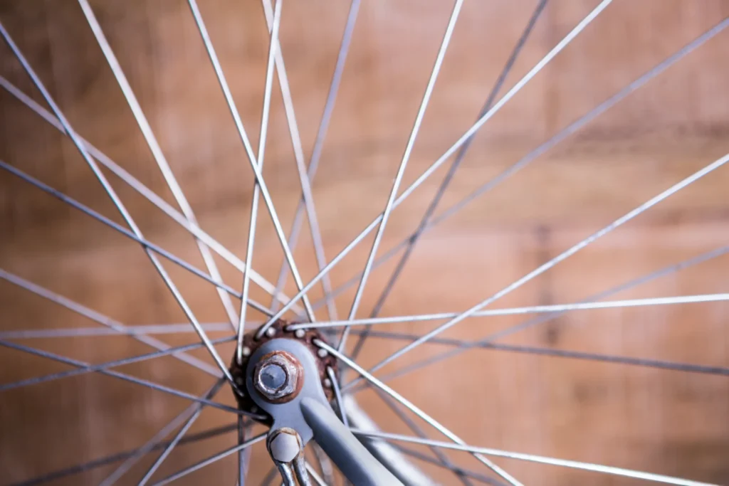 Small Business Branding Close up of bike