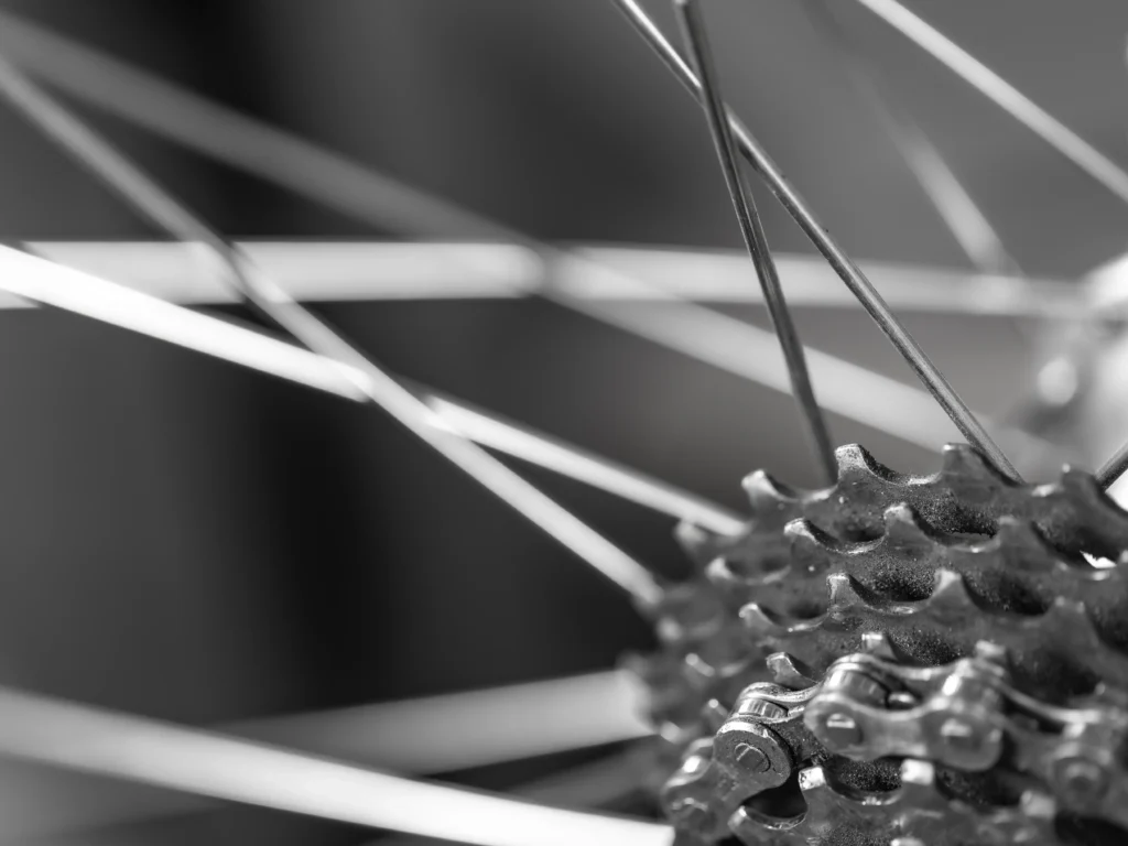 Small Business Branding Bike wheel and gears